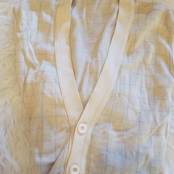 RARE ! American Apparel grid sweater vest - Picture 7 of 8